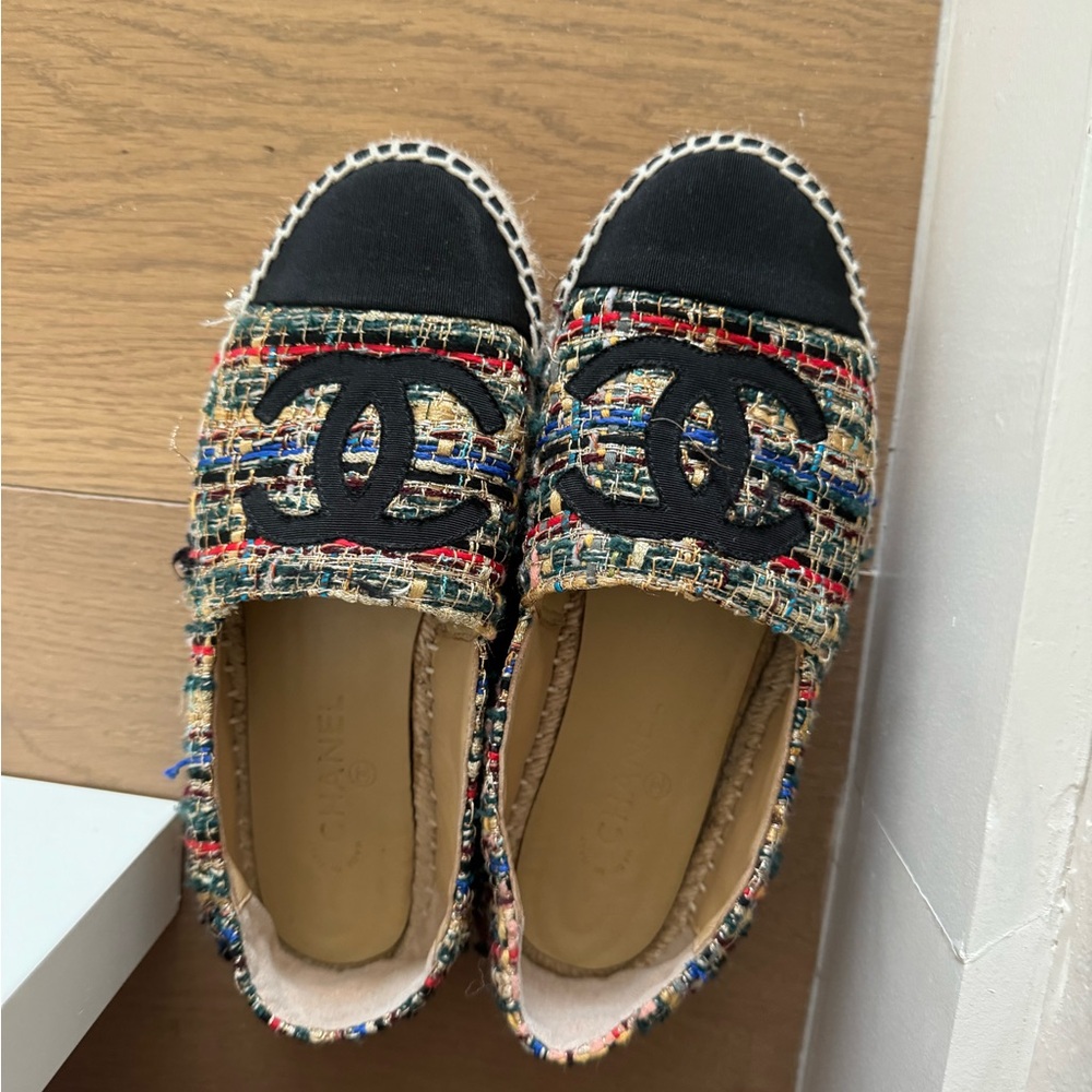 Chanel Multi Colored Cloth espadrilles